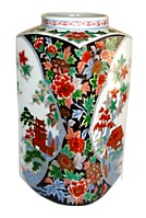 японскаяе антикварная фарфоровая ваза 