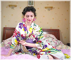 японское традиционное кимоно, винтаж. Аояма До, интернет-магазин 