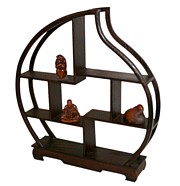 Полочка для коллекции нэцкэ. Интериа Японика, интернет-магазин