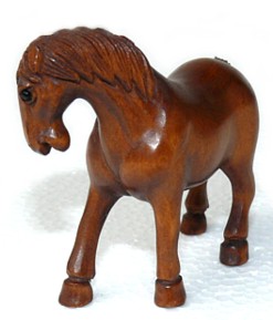 японская нецка Лошадь