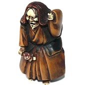 японская нэцкэ из слоновой кости Актер театра НО