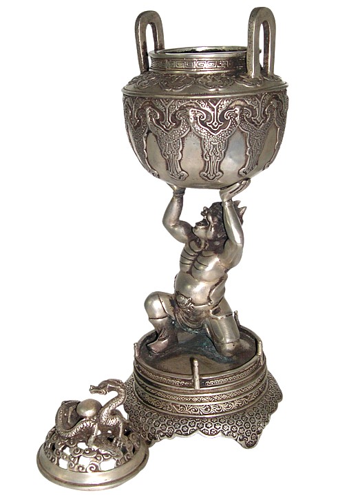 японская антикварная курильница