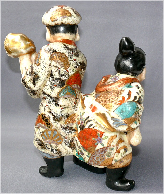 японская фарфоровая статуэтка САЦУМА