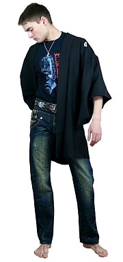 японское старинное мужское хаори, 1920-е гг.